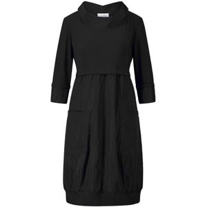 Joseph Ribkoff, Dames, Jurken, Zwart, Maat: M Jersey,