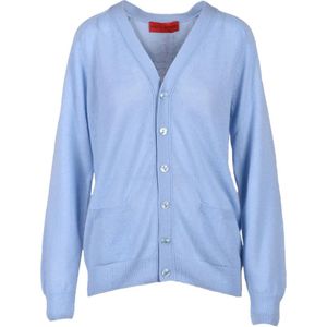 Wild Cashmere, Dames, Truien, Blauw, Maat: M Kasjmier,