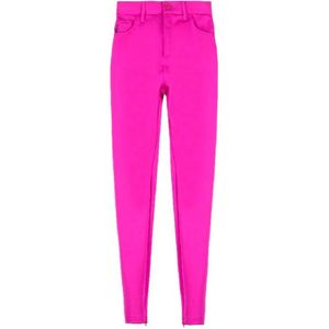 Balenciaga Hoge taille leggings in felroze , Pink , Dames , Maat: M