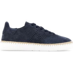 Hogan Blauwe Sneakers Cool Stijl , Blue , Heren , Maat: 41 EU