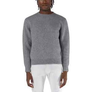 Sunflower, Heren, Truien, Grijs, Maat: L Wol,