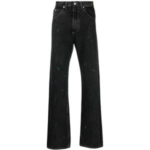 Maison Margiela, Heren, Jeans, Zwart, Maat: W27 Katoen,