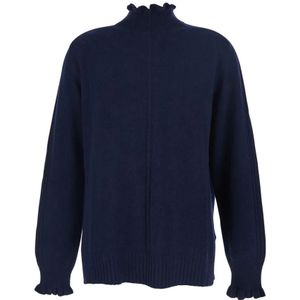 Twinset, Dames, Truien, Blauw, Maat: S Wol,