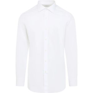 Brioni, Heren, Overhemden, Wit, Maat: XL Katoen,