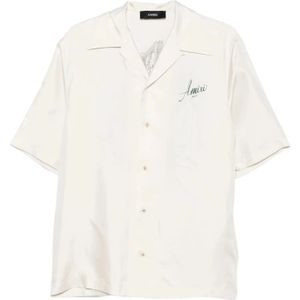 Amiri, Heren, Overhemden, Wit, Maat: XL