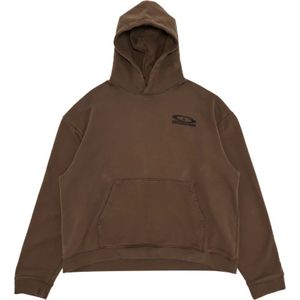 Jordan, Heren, Sweatshirts & Hoodies, Bruin, Maat: L Katoen,