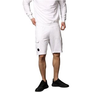 Mason's, Heren, Korte broeken, Wit, Maat: 2XL Katoen,