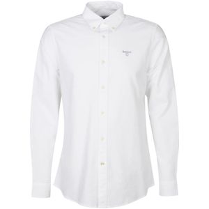 Barbour, Heren, Overhemden, Wit, Maat: L