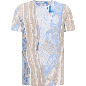 Carlo Colucci, Heren, Tops, Veelkleurig, Maat: XL Katoen,