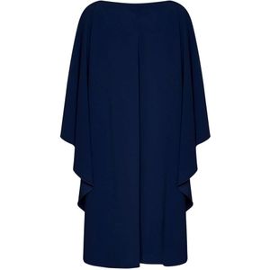 Alberta Ferretti, Dames, Jurken, Blauw, Maat: L Viscose,