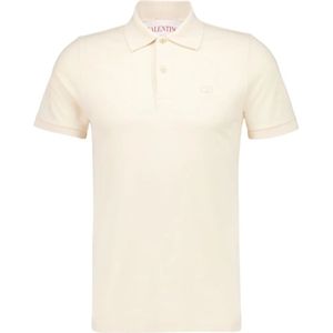 Valentino Garavani, Heren, Tops, Beige, Maat: L Katoen,