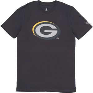 New Era, Heren, Tops, Grijs, Maat: M Katoen,