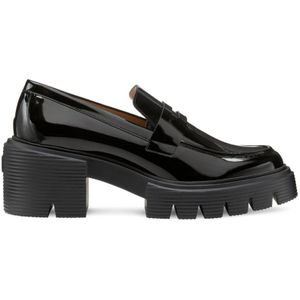 Stuart Weitzman, Dames, Schoenen, Zwart, Maat: 41 1/2 EU Leer,