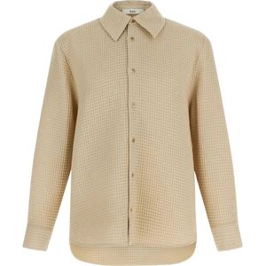 Séfr, Heren, Overhemden, Beige, Maat: L