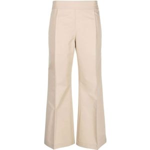 Studio Nicholson, Dames, Broeken, Wit, Maat: M