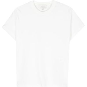 Studio Nicholson, Dames, Tops, Wit, Maat: XS Katoen,