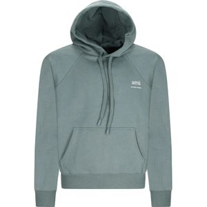 Ami Paris, Heren, Sweatshirts & Hoodies, Groen, Maat: L Katoen,