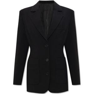 Lanvin Wollen blazer , Black , Dames , Maat: XS