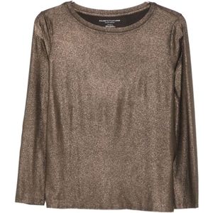 Majestic Filatures, Dames, Truien, Bruin, Maat: M Viscose,
