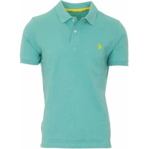 U.s. Polo Assn., Heren, Tops, Blauw, Maat: L Katoen,