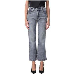 Pinko, Dames, Jeans, Grijs, Maat: W30 Katoen,