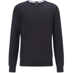 Hugo, Heren, Truien, Zwart, Maat: S Wol,