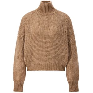 Roberto Collina, Dames, Truien, Bruin, Maat: XS Wol,