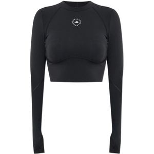 adidas - Lange Mouw Top - Zwart - Dames