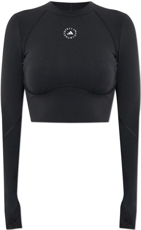 adidas - Lange Mouw Top - Zwart - Dames