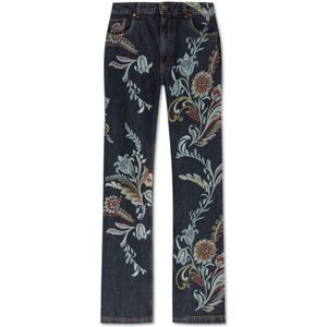 Etro, Dames, Jeans, Blauw, Maat: W28 Katoen,