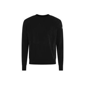 Moncler Heren Crew Neck Sweater Zwart , Black , Heren , Maat: XL