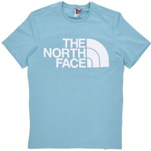 The North Face, Heren, Tops, Blauw, Maat: M Katoen,