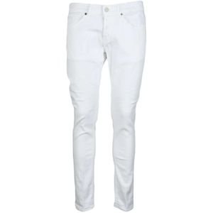 Dondup, Heren, Jeans, Wit, Maat: W29 Katoen,
