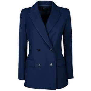 Emme DI Marella, Dames, Jassen, Blauw, Maat: M