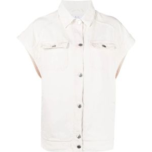 Iro, Dames, Overhemden, Roze, Maat: L Katoen,