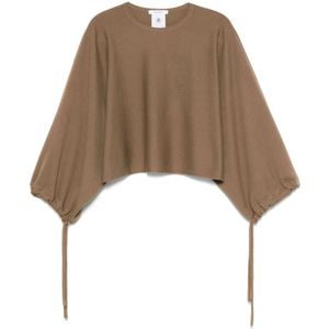 Max Mara, Dames, Truien, Bruin, Maat: S