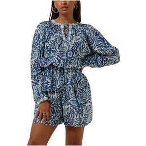 Ibana, Dames, Jumpsuits & Playsuits, Blauw, Maat: S Poliester,