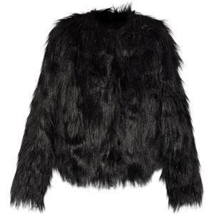 Stand Studio, Dames, Jassen, Zwart, Maat: M Acryl,