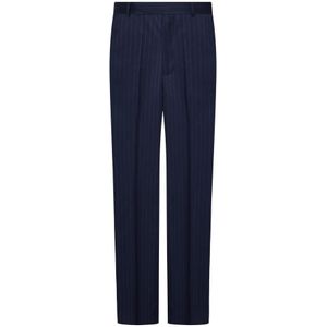 Givenchy, Heren, Broeken, Blauw, Maat: M Wol,