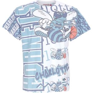 Mitchell & Ness, Heren, Tops, Veelkleurig, Maat: S Katoen,