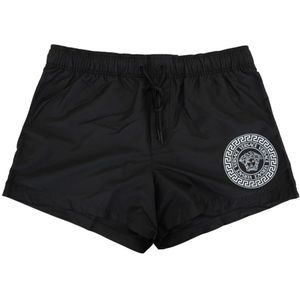 Versace, Heren, Badkleding, Zwart, Maat: XL Poliester,