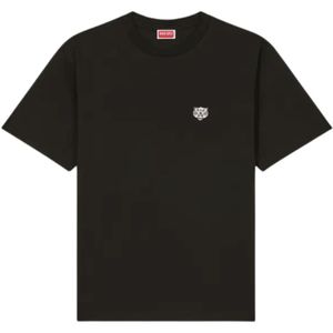 Kenzo, Heren, Tops, Zwart, Maat: L Katoen,