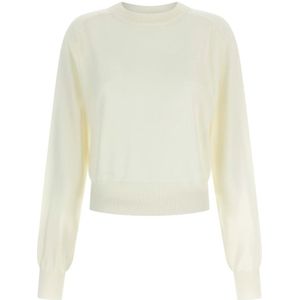 Jacquemus, Dames, Truien, Wit, Maat: S Wol,