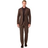 Boggi Milano, Heren, Pakken, Bruin, Maat: S Wol,