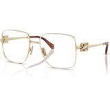 Miu Miu, Dames, Accessoires, Geel, Maat: 54 MM