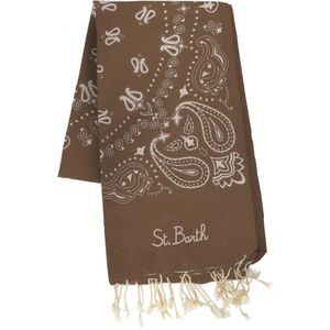 MC2 Saint Barth, Heren, Badkleding, Bruin, Maat: ONE Size