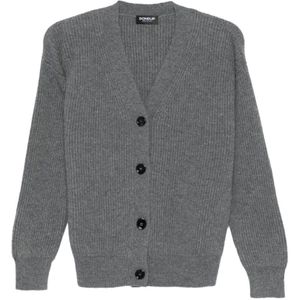 Dondup, Dames, Truien, Grijs, Maat: S Wol,