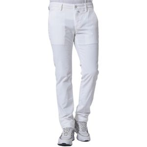 Jacob Cohën, Heren, Broeken, Wit, Maat: W30 Corduroy,