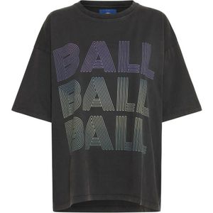 Ball, Dames, Tops, Zwart, Maat: S Katoen,