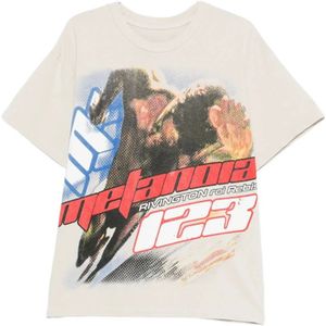 Rrr123, Heren, Tops, Grijs, Maat: L